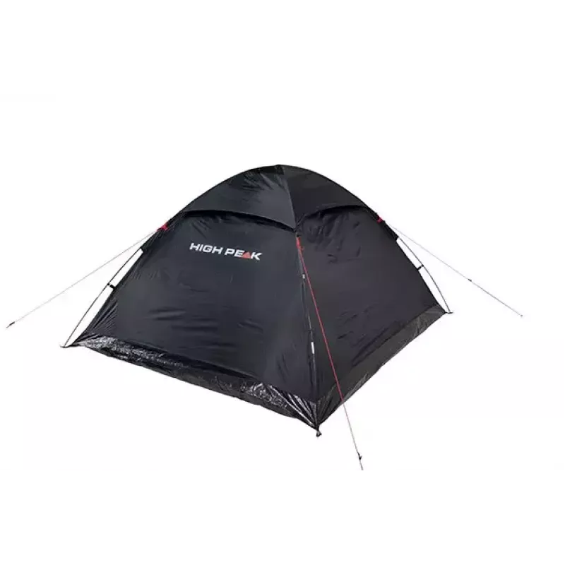 Kupolveida telts High Peak Monodome XL 4 personām melna