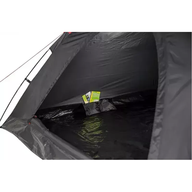 Kupolveida telts High Peak Monodome XL 4 personām melna