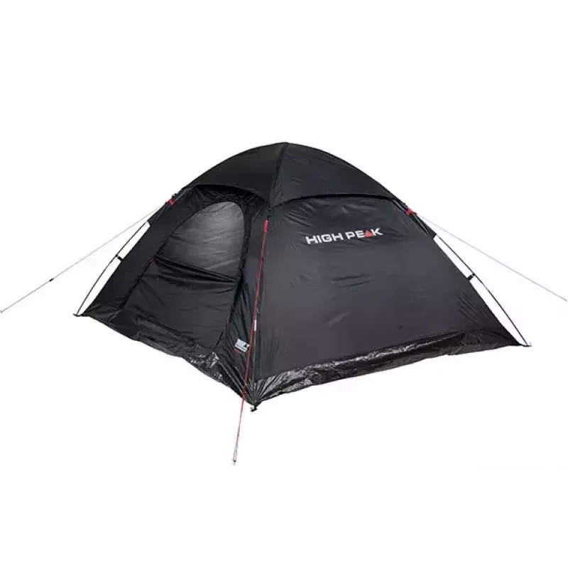 Kupolveida telts High Peak Monodome XL 4 personām melna
