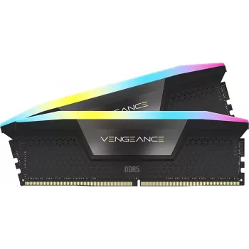 CORSAIR Memory 32GB DDR5 (2x16GB) DRAM 5200MT/s CL40 Vengeance RGB atmiņas komplekts - melns