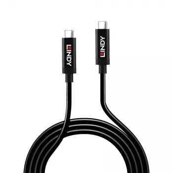 USB kabelis Lindy 3m USB 3.2 Gen 2 C/C Active kabelis