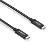 USB kabelis Lindy 3m USB 3.2 Gen 2 C/C Active kabelis