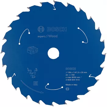 Apļveida zāģa asmens Bosch 2608644510, diametrs 18,4 cm, TCT, 1 gab.