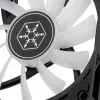 Ventilators Silverstone Air Slimmer 90 ARGB 9,2 cm Melns 500–2500 RPM
