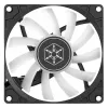 Ventilators Silverstone Air Slimmer 90 ARGB 9,2 cm Melns 500–2500 RPM