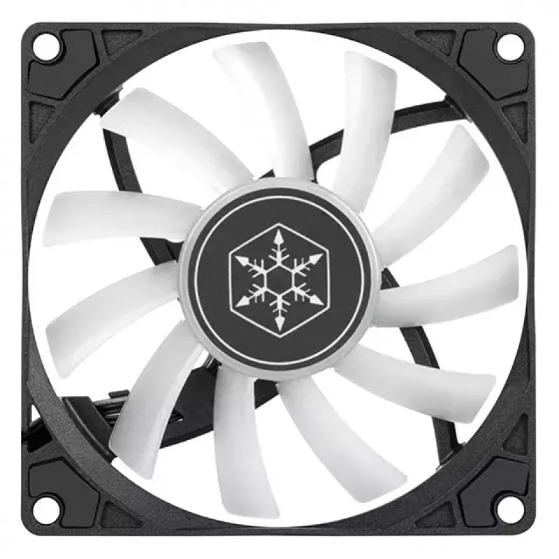 Ventilators Silverstone Air Slimmer 90 ARGB 9,2 cm Melns 500–2500 RPM