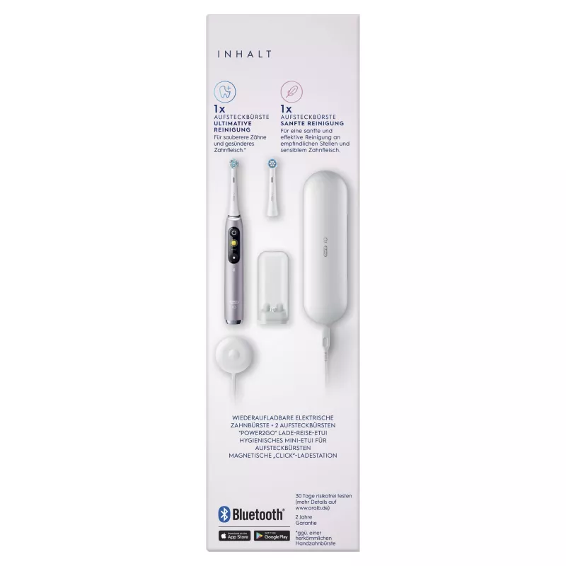 Oral-B iO Series 9n pieaugušo rotējoši svārstīga zobu birste Rožu