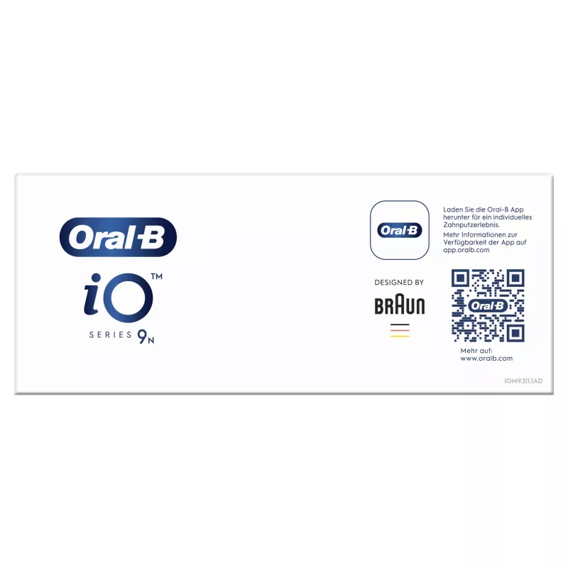 Oral-B iO Series 9n pieaugušo rotējoši svārstīga zobu birste Rožu