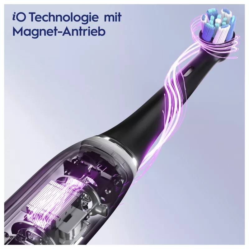 Oral-B iO Series 9n pieaugušo rotējoši svārstīga zobu birste Rožu