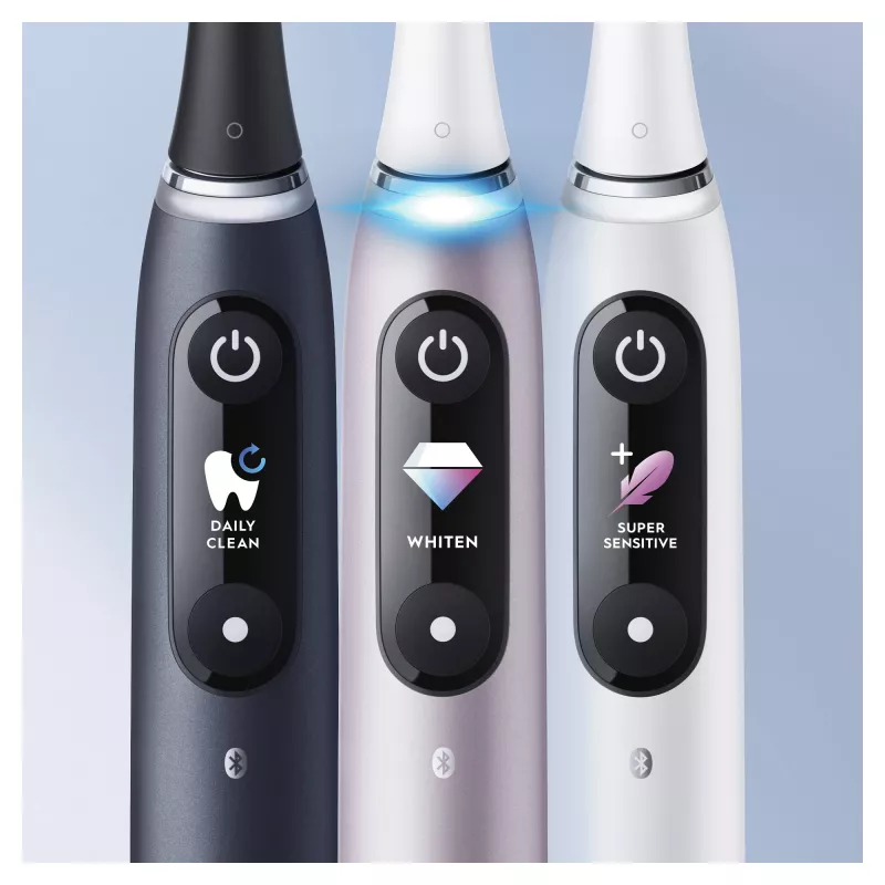 Oral-B iO Series 9n pieaugušo rotējoši svārstīga zobu birste Rožu