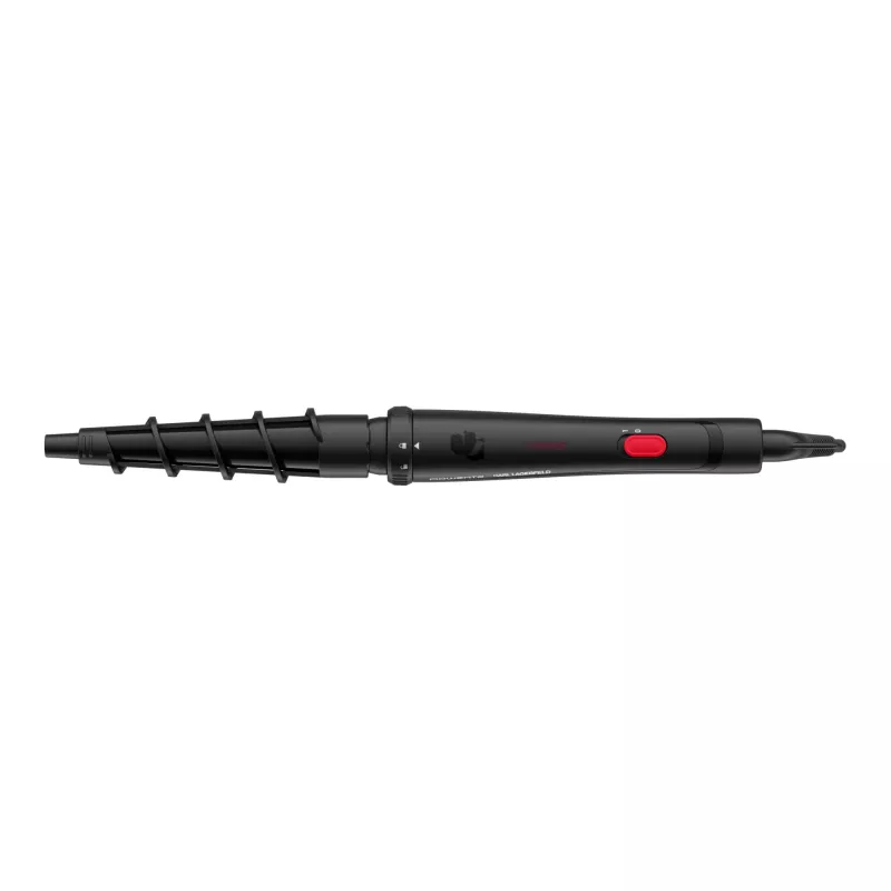 Rowenta Infinite Looks CF422L cirtošais zizlis silti melns, rozā 48 W