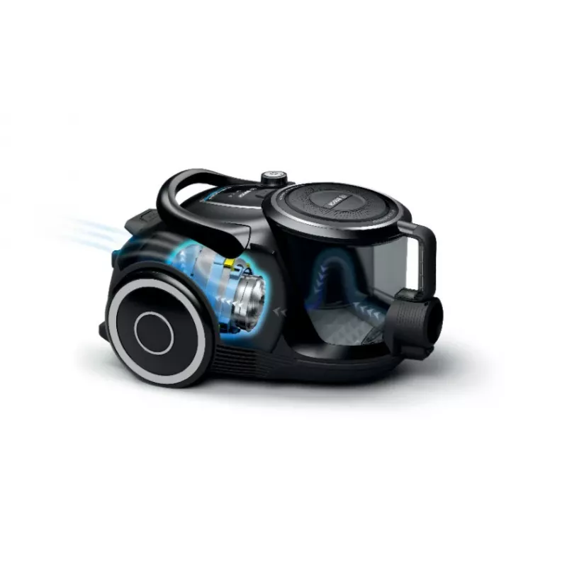 Bosch Serie 6 BGC41XSIL putekļsūcējs 2,4 L cilindriskā tipa putekļsūcējs Sausā tīrīšana 700 W bez maisiņa
