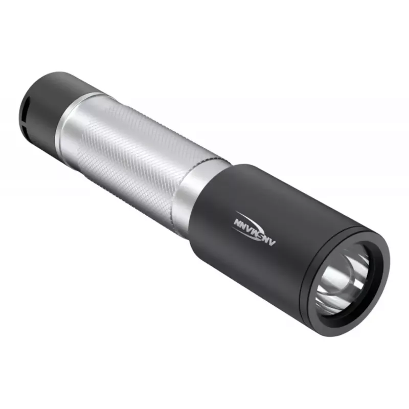 Universāls lukturītis Ansmann Daily Use 300B melns sudrabains LED 5W IPX4