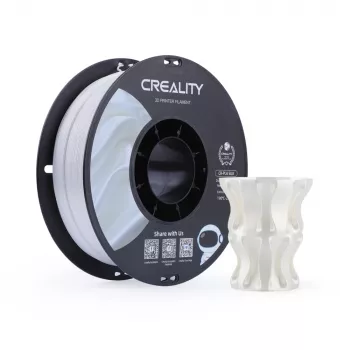 CREALITY 3D kvēldiegs PLA Zīda balts 1.75mm 1kg