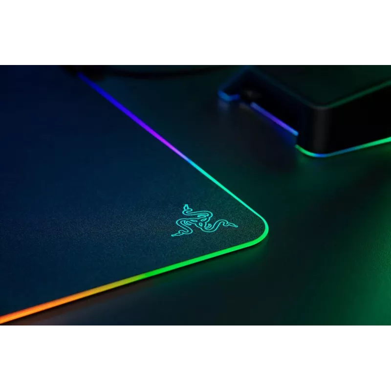 RAZER Firefly V2 spēļu peles paliktnis, melns