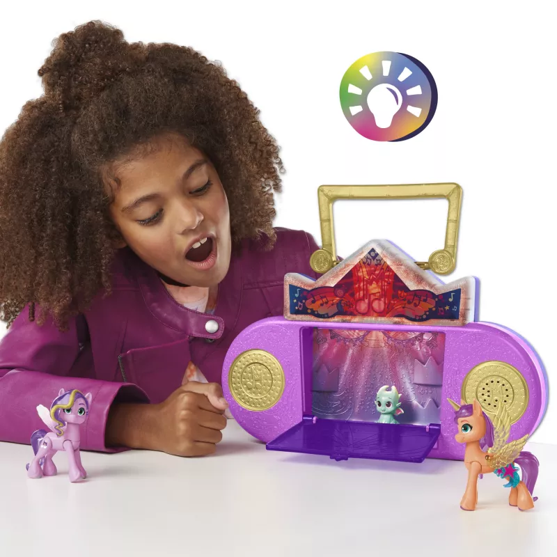 My Little Pony Make Your Mark Rotaļlieta Muzikālās Krēpes Melodija, Dzīvnieks, 3 gadi, AAA, Daudzkrāsains, Plastmasa
