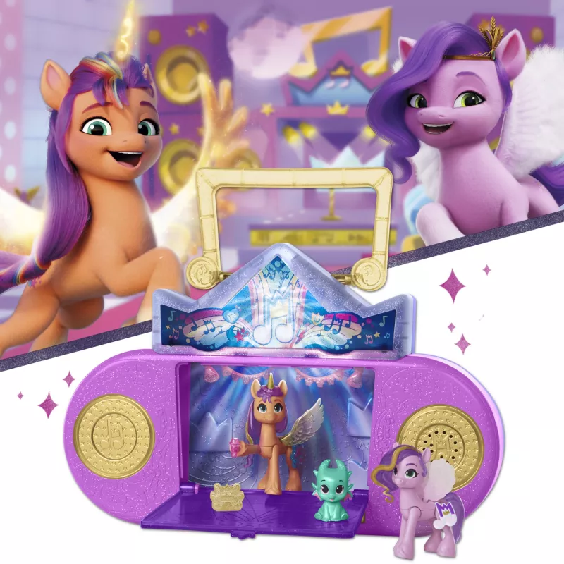 My Little Pony Make Your Mark Rotaļlieta Muzikālās Krēpes Melodija, Dzīvnieks, 3 gadi, AAA, Daudzkrāsains, Plastmasa