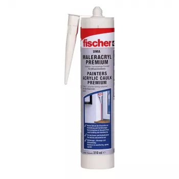 Putuplasta hermētiķis Fischer DMA 310ml Balts