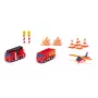 Siku Gift set Feuerwehr, Ugunsdzēsēju mašīna, 3 gadi, Metāls, Plastmasa, Melna, Oranža, Sarkana, Balta
