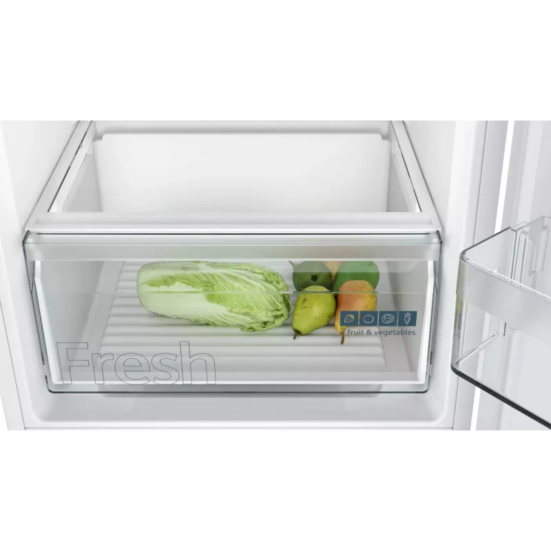 Siemens iQ100 KI87VNSE0 ledusskapis-sal dētava Iebūvēts 270 L Balts