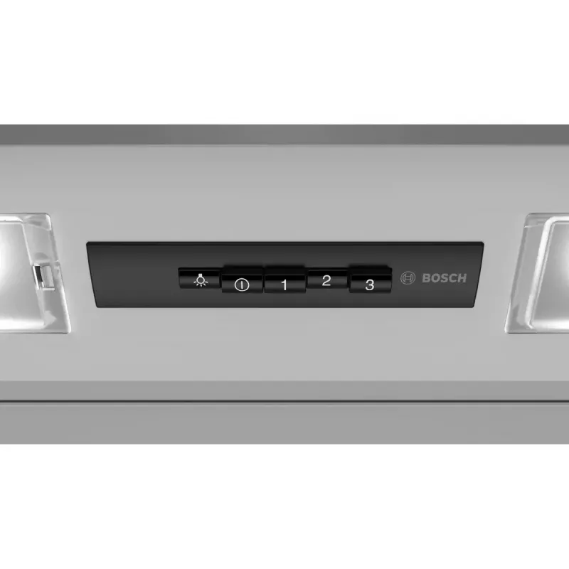 Daļēji iebūvējams tvaika nosūcējs Bosch Serie 2 DEM63AC00, alumīnija filtrs, trokšņu līmenis: E