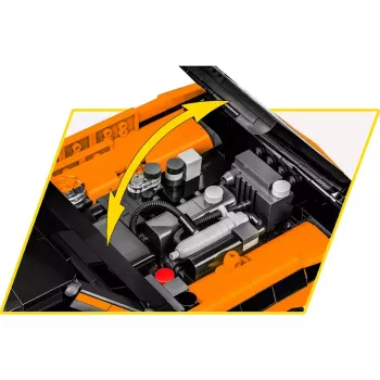 Konstrukciju rotaļlieta Cobi Opel Manta A GT/E 1974 mērogā 1:12 modelēšanas komplekts COBI-24349