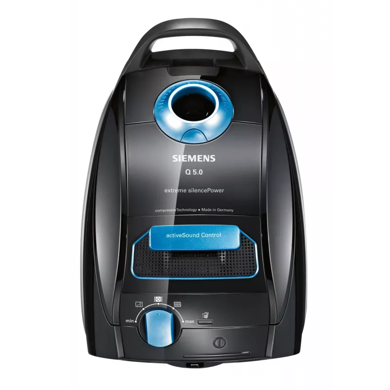 Siemens VSQ5X1230 putekļsūcējs 4,5 L Cilindriskais putekļsūcējs Sausā tīrīšana 850 W Putekļu maiss