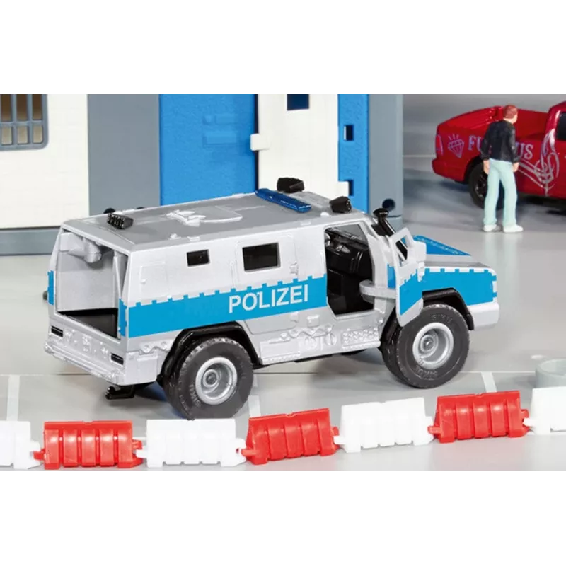 Siku Rheinmetall MAN Survivor R policijas auto modelis Salikts 1:50