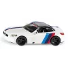 Siku sporta auto modelis BMW Z4 M40i, iepriekš salikts mērogā 1:50, G 40 mm × P 87 mm × A 29 mm