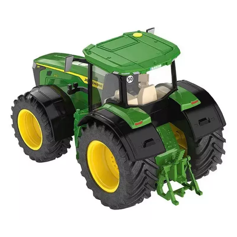 Traktors Siku John Deere 8R 370 melns zaļš dzeltens