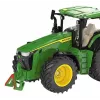 Traktors Siku John Deere 8R 370 melns zaļš dzeltens