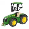 Traktors Siku John Deere 8R 370 melns zaļš dzeltens