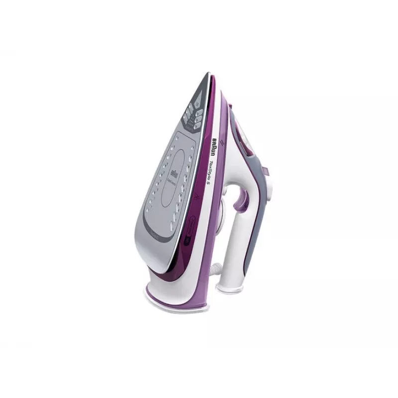 Braun TexStyle 5 SI 5037 VI tvaika gludeklis Keramikas zole 2700 W Violeta