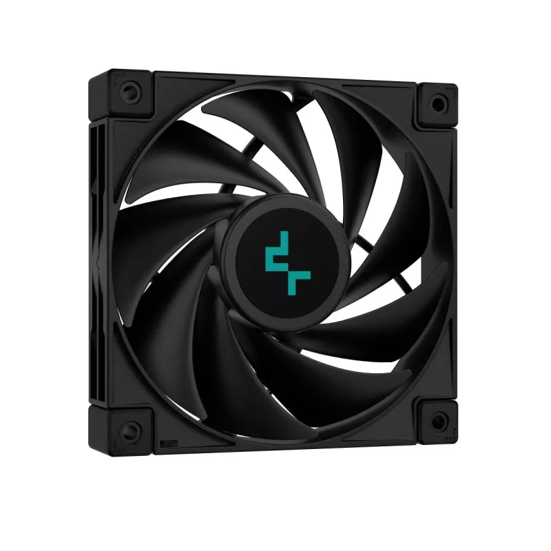 DEEPCOOL Ak400 Zero Dark Procesora Gaisa Dzesētājs 12 cm - Melns