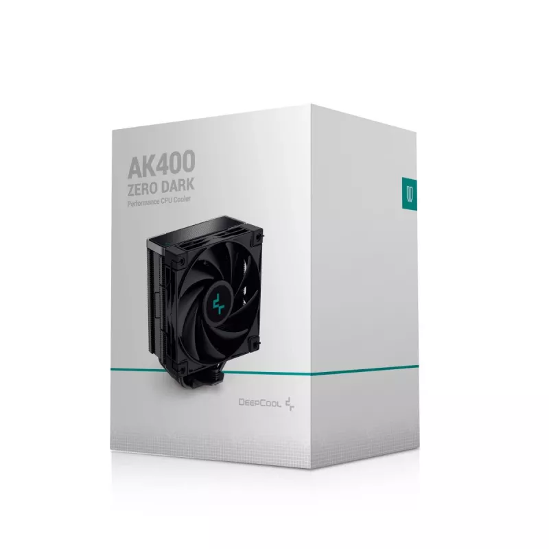 DEEPCOOL Ak400 Zero Dark Procesora Gaisa Dzesētājs 12 cm - Melns