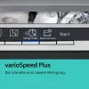 Siemens iQ500 SR65ZX22ME trauku mazgājamā mašīna Pilnībā iebūvējama 10 galda klājumu komplekti C