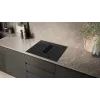 Siemens iQ300 ED611BS16E plīts Melna Iebūvējama 60 cm Indukcijas plīts 4 zonu(-as) Iebūvēts nosūcējs