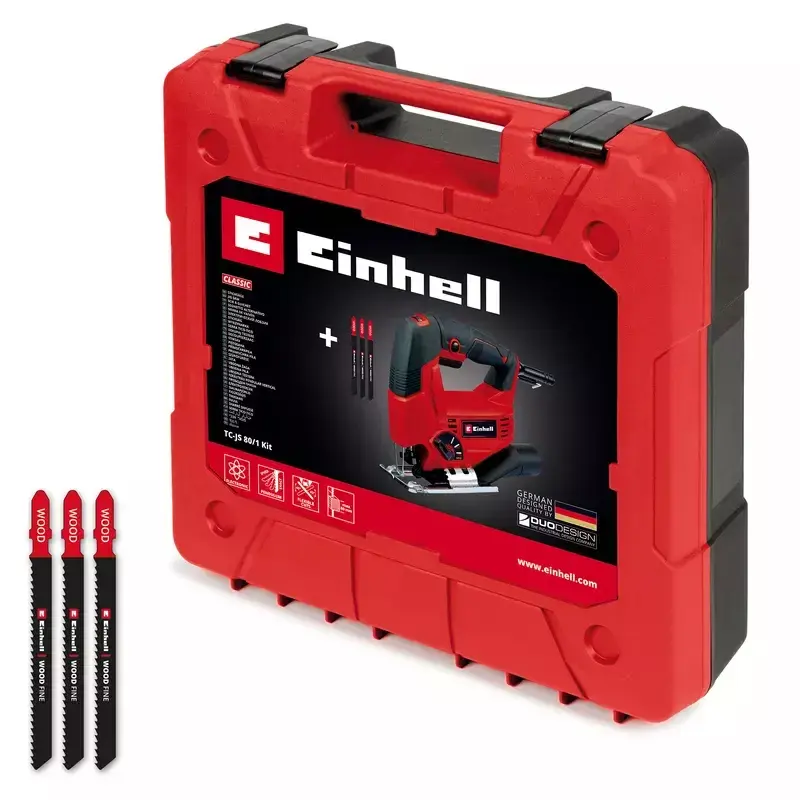 Figūrzāģis Einhell TC-JS 80/1 komplekts