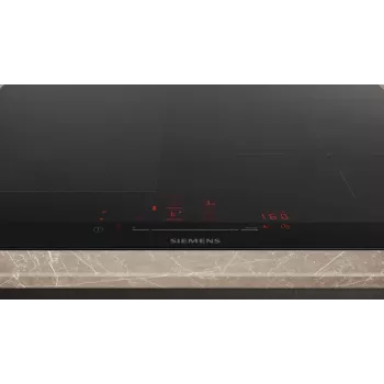 Siemens iQ700 EX675HEC1E plīts virsma Melna Iebūvējama 60 cm Zonas indukcijas plīts virsma 4 zona(s)