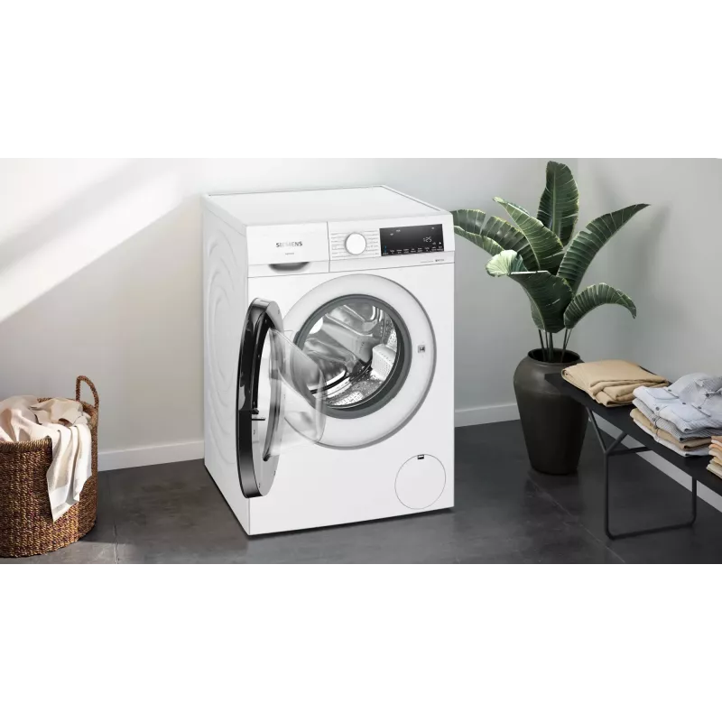 Siemens iQ500 WG34G2070 veļas mašīna ar priekšējo ielādi 8 kg 1400 RPM balta