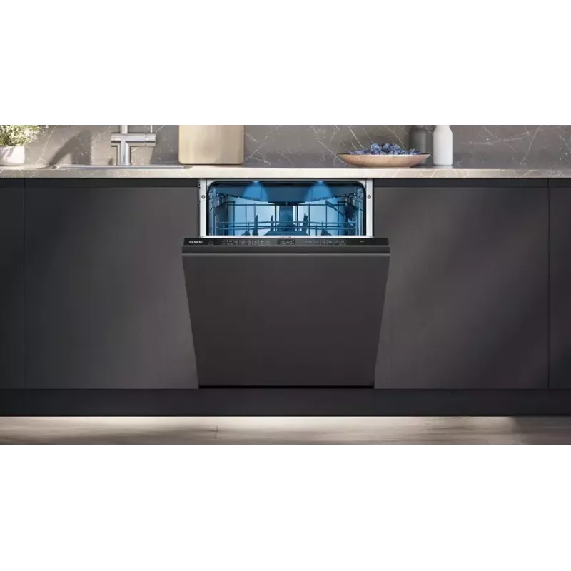 Siemens iQ500 SN65ZX07CE trauku mazgājamā mašīna Pilnībā iebūvējama 14 galda klājumu komplekti