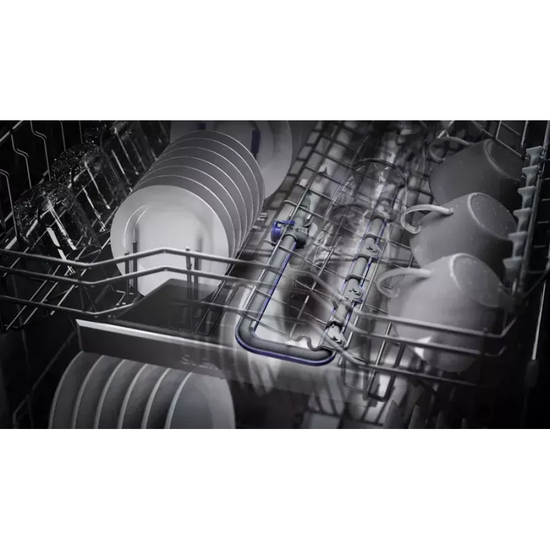 Siemens iQ500 SN65ZX07CE trauku mazgājamā mašīna Pilnībā iebūvējama 14 galda klājumu komplekti