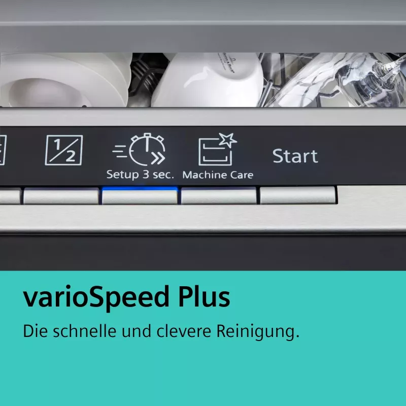 Siemens SN55ZS07CE trauku mazgājamā mašīna Daļēji iebūvējams 14 galda klājumu komplekti