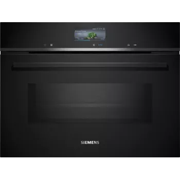 Siemens iQ700 CM776GKB1 cepeškrāsns 45 L 900 W Melna, Nerūsējošais tērauds