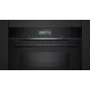 Siemens iQ700 CM776GKB1 cepeškrāsns 45 L 900 W Melna, Nerūsējošais tērauds
