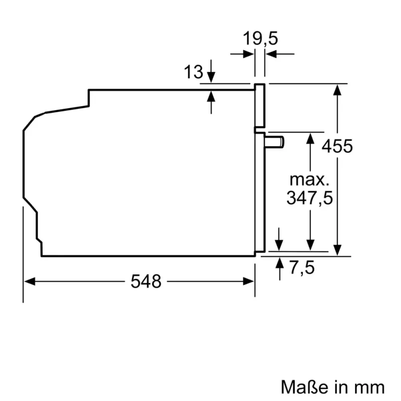 Siemens iQ700 CM776GKB1 cepeškrāsns 45 L 900 W Melna, Nerūsējošais tērauds