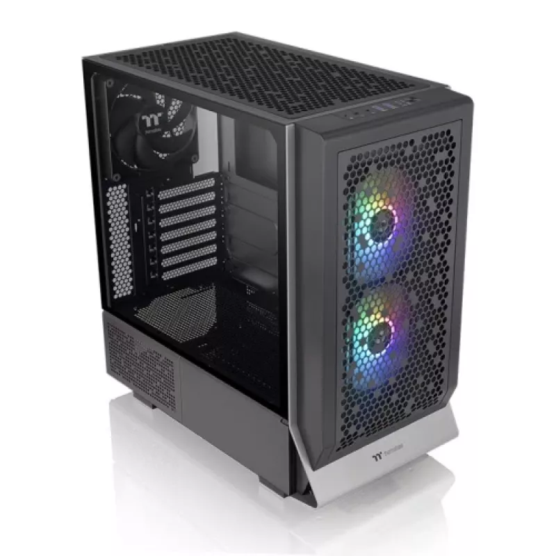 THERMALTAKE Ceres 300 TG ARGB Vidēja torņa korpuss - Melns
