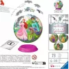3D Puzzle Ball Ravensburger Disney Princess – 72 gab., sfēriska puzles modele