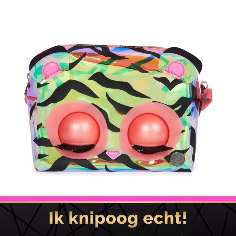 Purse Pets , Purrisma Interaktīvā Tīģera Rotaļlieta ar Somas Funkciju, vairāk nekā 30 Skaņas un Reakcijas, Bērnu Rotaļlietas Meitenēm un Pusaudžu Meitenēm