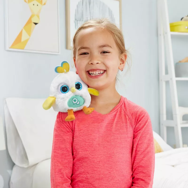 Mīkstā rotaļlieta VTech Lolibirds Oscar — interaktīvs plīša putns ar skaņām un gaismas funkcijām